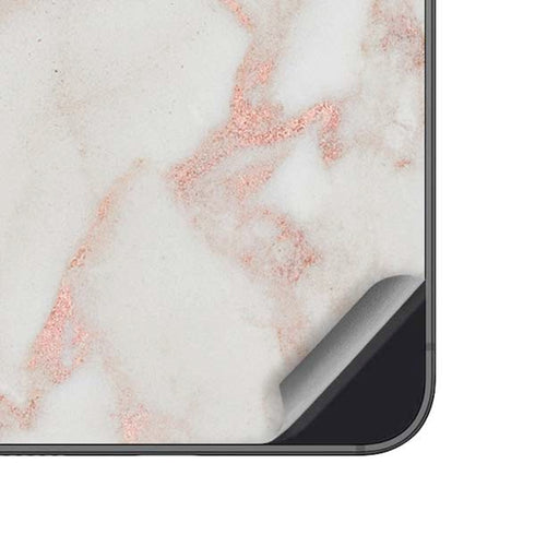 Rose Gold Marble Galaxy A14 5G Skin